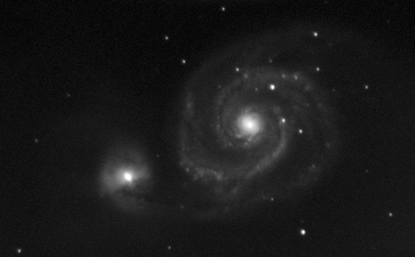 M51 - Whirlpool Galaxy with Supernova SN2005CS